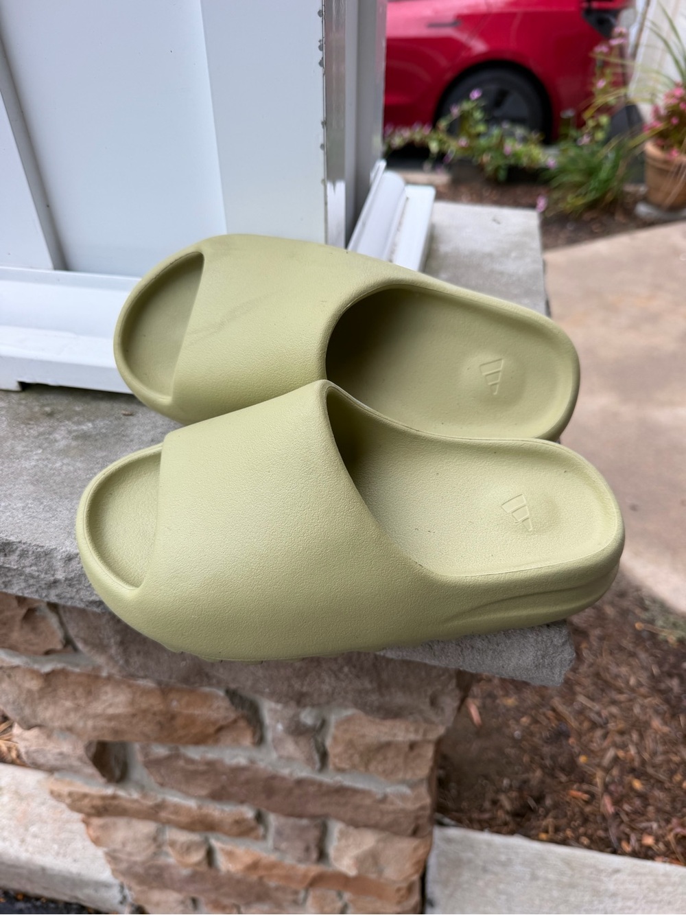 Women’s Yeezy Sandals - Light Olive Green